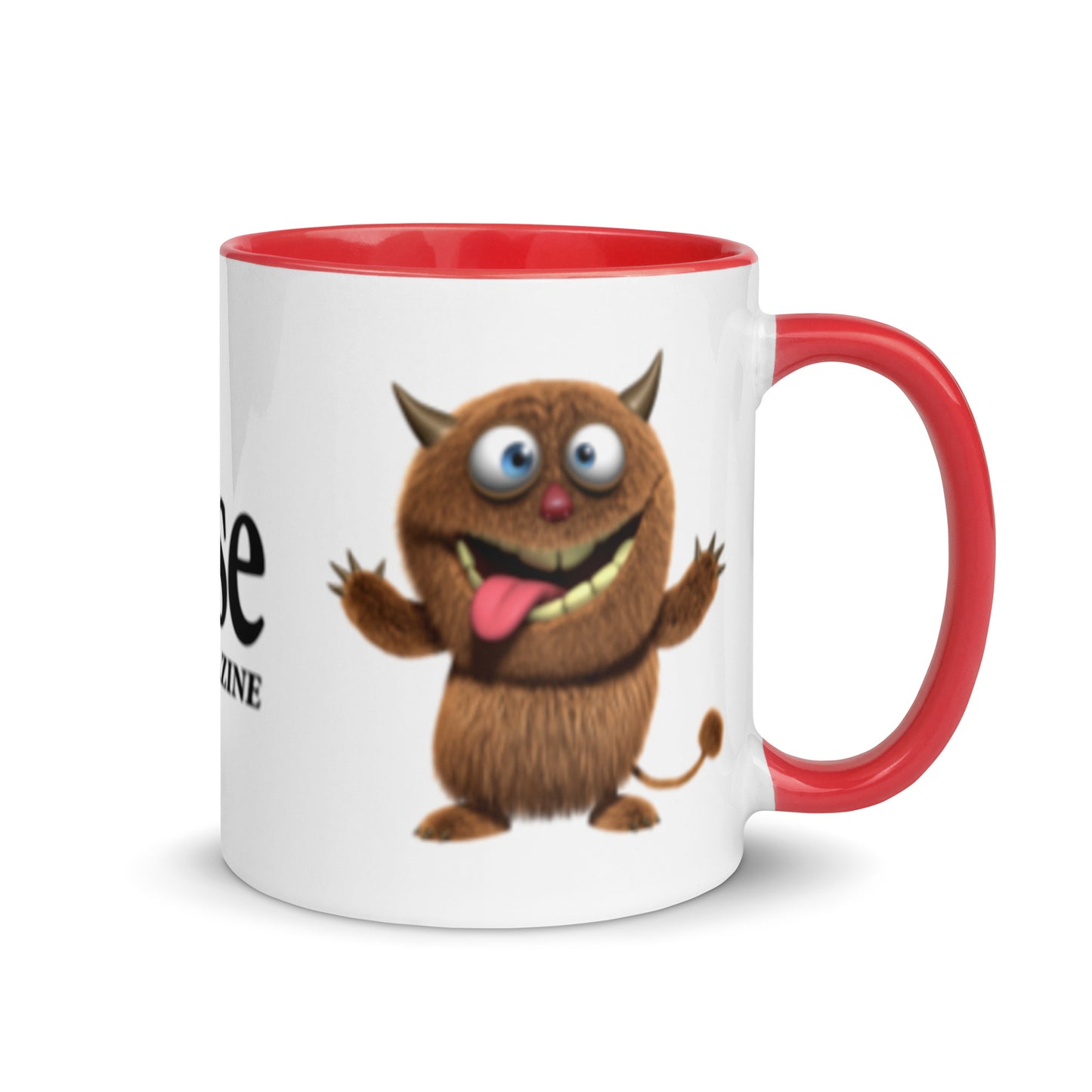 Bright & Goofy THUMPER & PULPHOUSE LOGO MUG with COLOR INSIDE - Coffee Tea Mug Fun & Humorous