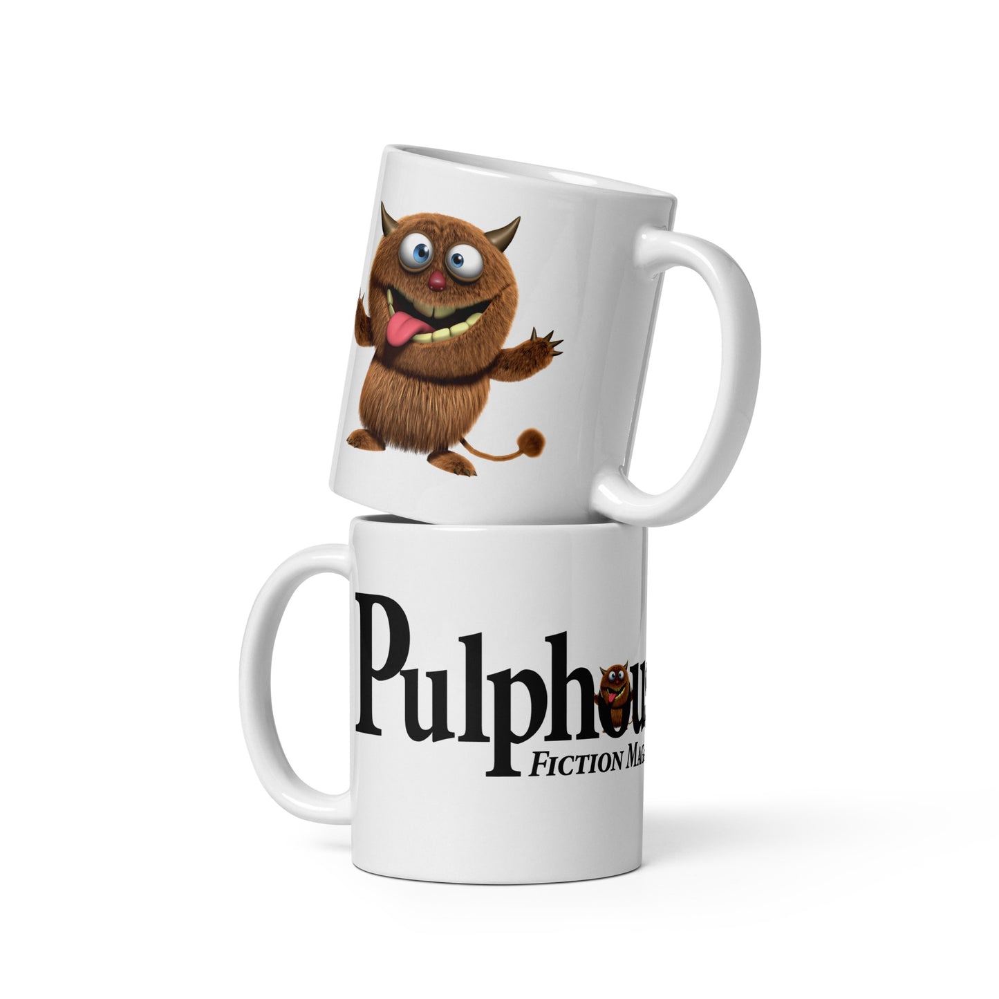 The Office Star! Thumper & Pulphouse Logo White Glossy Mug - Coffee Tea Mug Fun & Humorous